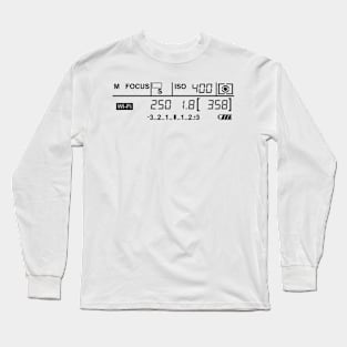 Camera Display Long Sleeve T-Shirt